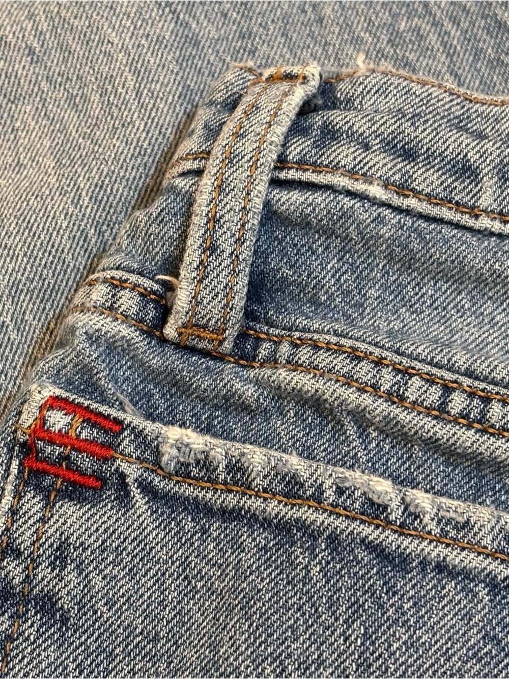 BDG Urban Outfitters, Wide-Leg High-Rise Jeans, Vintage Blue Denim, 25, Size 0 - Picture 5 of 15